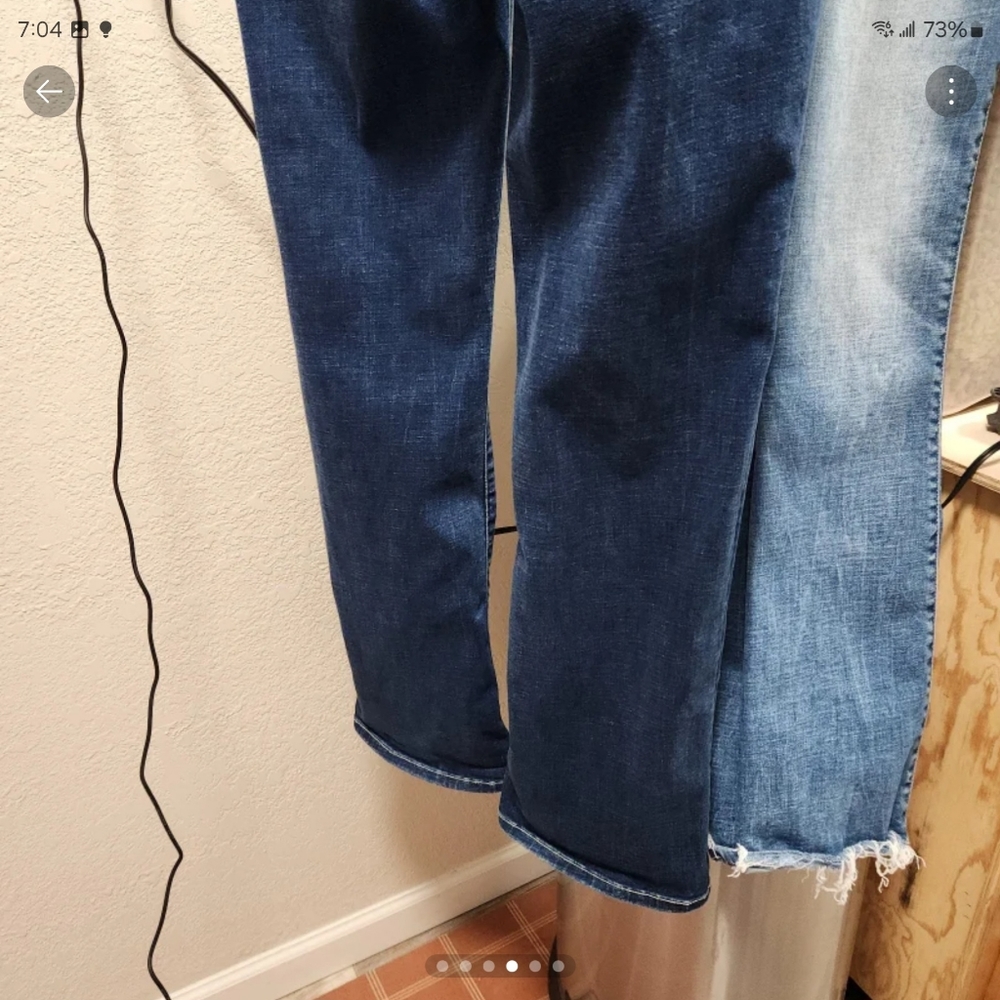 Buckle black jeans bootcut stretch fit